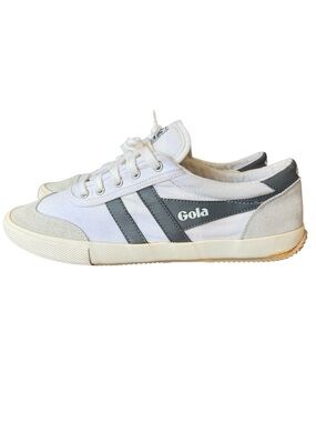 Gola Badminton Retro Plimsoll Sneakers, Men’s 10